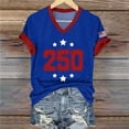 thumbnail image 4 of MAIHAN 250 Anniversary Usa Shirt Patriotic Shirt 4th Of July Tee Tops 250 Years Independence Tee Womens Summer Tops Patriotic Freedom Semiquincentennial Shirt for 250th Year, 4 of 6