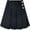 Black, variant on Girls Skirt Black Pleated School Uniform Daily High Waist Elastic Tennis 7-8 Years
