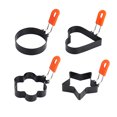 thumbnail image 1 of Hongchun Egg Ring,4 Pack Round Breakfast Household Mold Tool Cooking,Round Egg Cooker Rings For Frying Shaping Cooking Eggs,Egg Maker Molds, 1 of 5