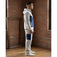thumbnail image 2 of Men's Dynamic Edge Colorblock Hoodie & Cargo Straight Pant Co-Ord Set, 2 of 2