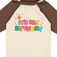 thumbnail image 4 of Inktastic It's My Birthday Letters Boys or Girls Long Sleeve Baby Bodysuit, 4 of 5