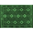 thumbnail image 1 of Ahgly Company Indoor Rectangle Oriental Emerald Green Traditional Area Rugs, 8' x 10', 1 of 4
