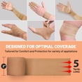 thumbnail image 2 of Envoltura autoadhesiva y cohesiva MedCa de Bandages, 5 cm x 4,5 m, paquete de 6, 2 of 9