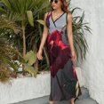 thumbnail image 3 of Rose Vestido Sin Mangas , Vestidos De Lujo Para Ocasiones Oficiales, 3 of 5