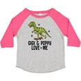 thumbnail image 3 of Inktastic Gigi and Poppy Love Me Dinosaur Boys Toddler T-Shirt, 3 of 5
