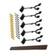 thumbnail image 3 of Perchas para guitarra, ganchos de pared, organizador, soporte giratorio y ajustable para guitarras eléctricas, bajos y guitarras folk., 3 of 9