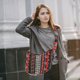 thumbnail image 3 of Bolso bandolera grande estilo hippie estilo tailandés para mujer, estilo hobo, con diseño floral, 3 of 6