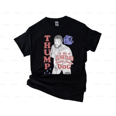 TeeMint36 Powertown Junkyard Dog Thump White Icons Wrestling Legend Graphic Design T-Shirt, SW, Hoodie Unisex, up to 5XL
