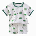 thumbnail image 3 of Gerichy Toddler Boys' Shorts Set 6 Piece Short Sleeve T-Shirt and Sweat Shorts Summer Outfit for Boy 12 18 24 Months 2T 3T 4T, 3 of 7