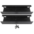 thumbnail image 3 of Under Desk Cable Management Tray Cable Tray Under Desk Wire Cord Management Tray Black, 3 of 9