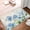 Color 4, variant on FJPT Non Slip Flannel Polyester Floor Mat Cherry Blossom Design For Bathroom Kitchen Bedroom Decor 31.5x19.7 inch