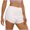 White, variant on Staron Summer Shorts for Women Casual Sports Loose Pocket Shorts with Bandage, Green XL
