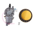 thumbnail image 2 of Colaxi Carburetor Air Filter for 47cc 2 , Yellow, 14mm, 2 of 8