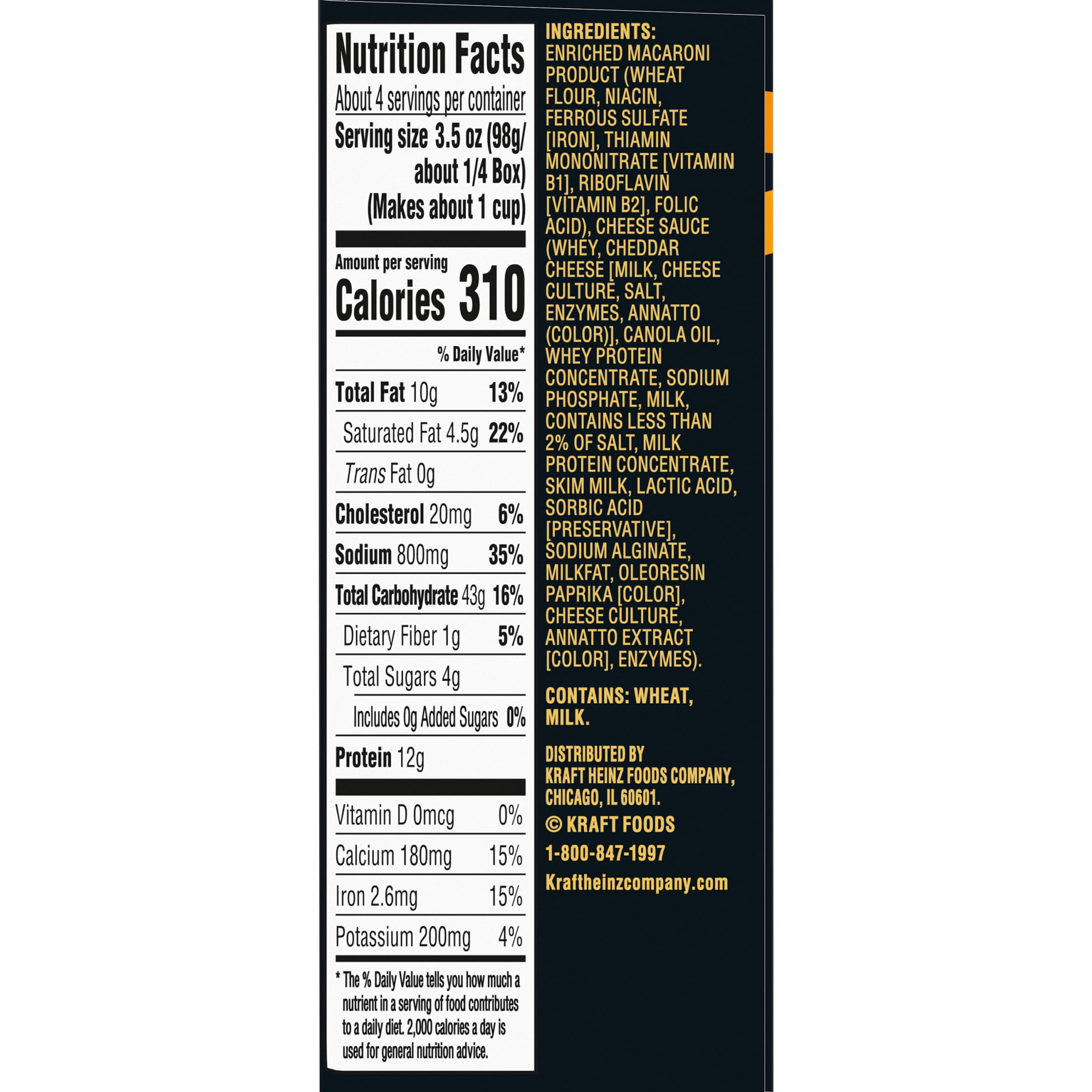 Cracker Barrel Sharp Cheddar Macaroni Cheese Dinner 14 Oz Box Walmart Com Walmart Com