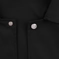 thumbnail image 5 of DPTALR Men's Fashion Solid Color Long Sleeve Lapel Multi-Pocket Casual Workwear Jacket,Black, XXXL, 5 of 6