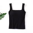thumbnail image 2 of UP TO 15% OFF! Women Basic Workout Crop Tank Tops Sleeveless Racerback Sport Tank Top for Women Yoga Running, Black, XL, 2 of 7