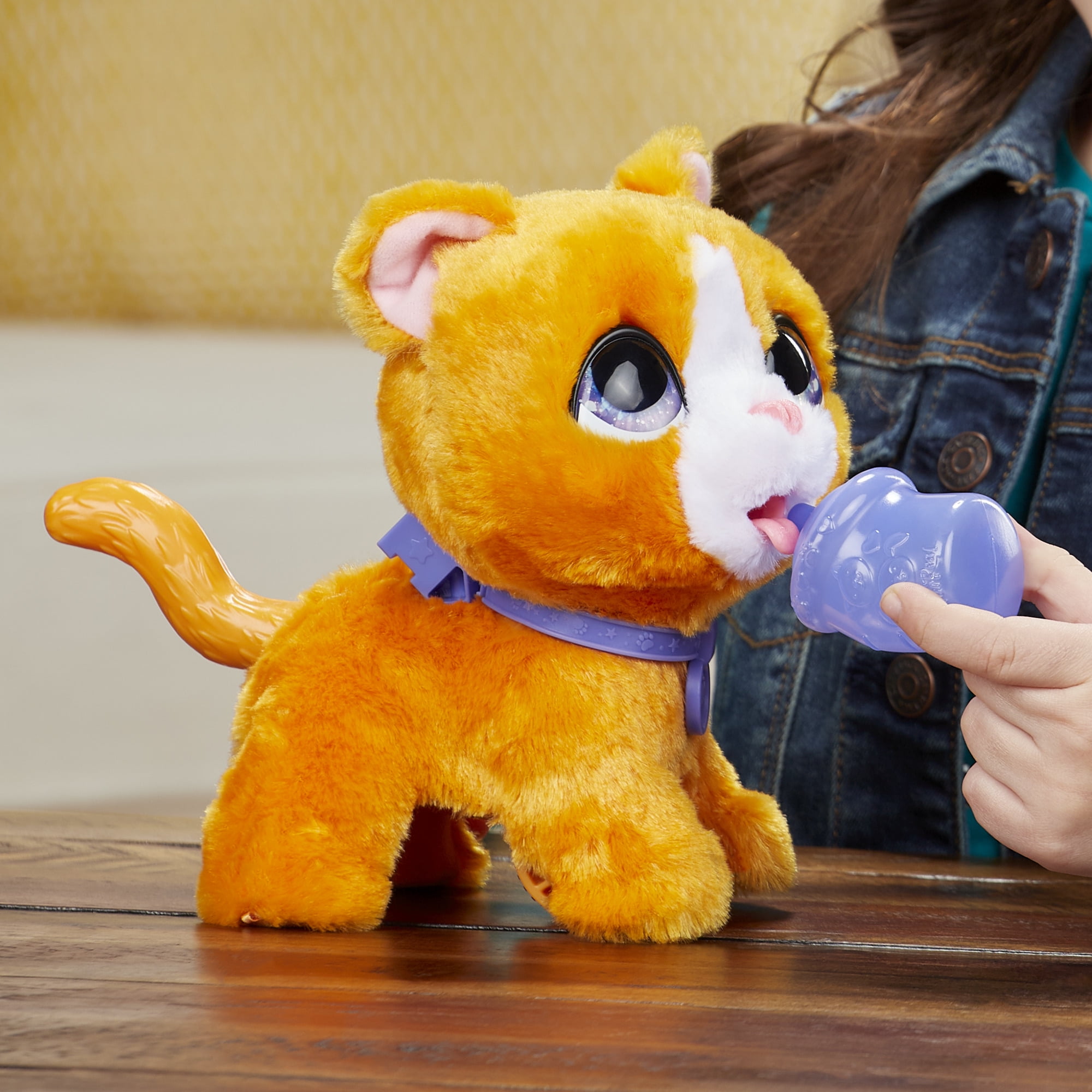 FurReal Peealots Big Wags Toy Interactive Cat Electronic Pet for sale online 