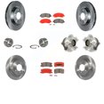 thumbnail image 1 of Roulements de Moyeu de Roue avant Arrière, Rotors de Frein à Disque et Kit de Plaquettes Semi-Métalliques (10 Pcs) pour Mitsubishi RVR FWD 2011, 1 of 2