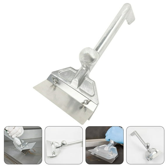 HEATSHAKING Cleaning Scraper Barbecue Utensils 1Pack 15.7x5.9x5.1in 420 Stainless Steel