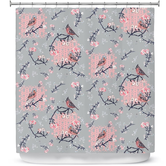 Shower Curtains 70" x 84" from DiaNoche Designs by Julie Ansbro - Chaffinchlay II