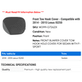 thumbnail image 2 of Front Tow Hook Cover - Compatible with 2014 - 2015 IS250, 2 of 2