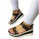 thumbnail image 4 of Zapatos de mujer Sandalias transparentes con hebilla de suela gruesa de verano Sandalias de playa para mujer Wmkox8yii  nm11710, 4 of 5