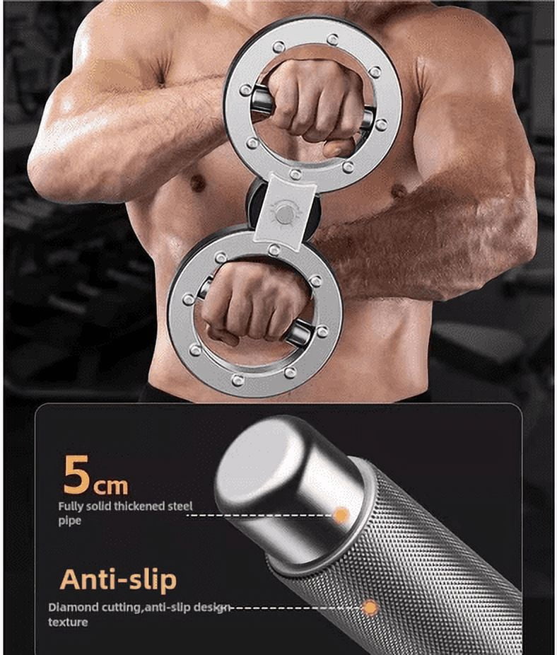 12 Pounds Burn Machine, Grip Strength Trainer, Arm Workout Equipment for Men and Women, Multifunctional Hand and Forearm Trainer, Arm and Shoulder Strength Training for Home and Gym Workouts