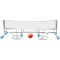 thumbnail image 2 of Poolmaster Super Combo Water Volleyball and Badminton Swimming Pool Game, Blue/White/Blue, One Size, 2 of 2