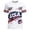 White, variant on Zimjoy Men's USA Soccer T-Shirt Patriotic American Flag Graphic Tee 2026 World Soccer Game Fan Short Sleeve Shirt for Game Day 4th of July White L