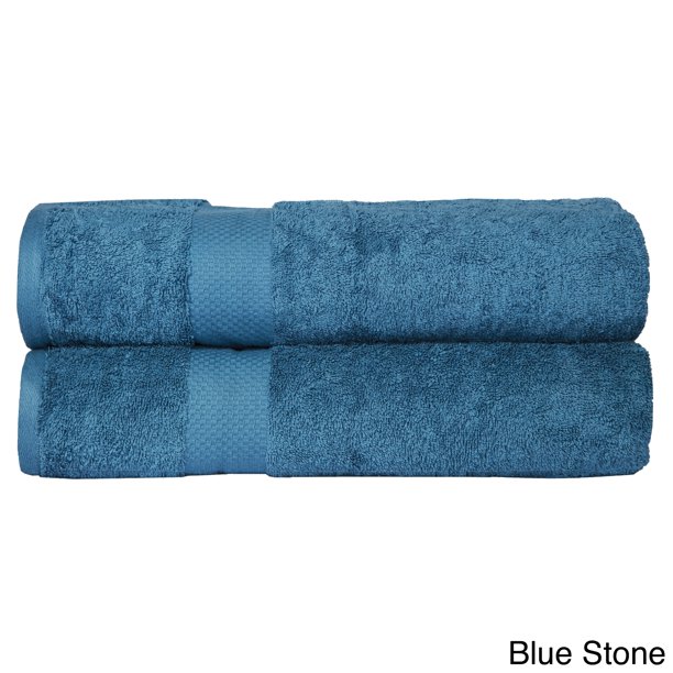 Elegance SPA 100percent Low Twist Cotton Oversized Bath Sheet (Set of