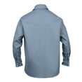 thumbnail image 4 of Flame Resistant Welding FR Shirt - 100% C - Light Weight - 7 oz (4X-Large, Light Blue), 4 of 6