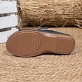 thumbnail image 5 of Bkhluea Women Floral Cutout Metal Accent Mules Slip On Comfortable Footwear For Office Work Daily Casual Outdoor Activities, 5 of 7