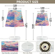 YAZAOO Table Lamp Creative Cloudbound Express Pattern Simple Pattern Night Light