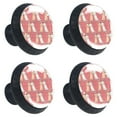 thumbnail image 1 of 4 Pcs Cats Couple Knobs for Kitchen Cabinet Cupboard Dresser Bookcase Drawer Pulls Handles Round Home Decor, 1 of 7