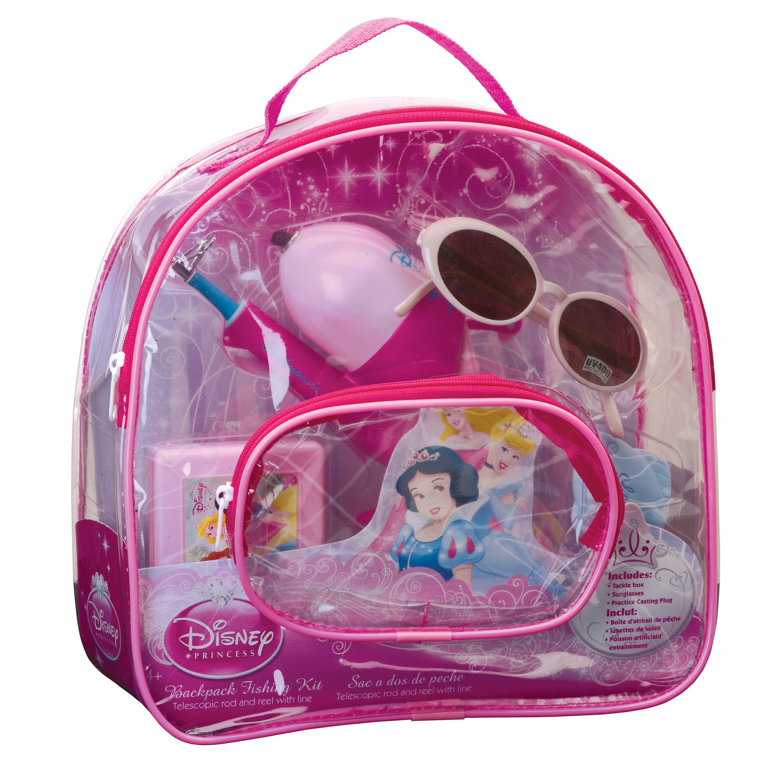 Disney Princess Shakespeare Youth Girl Kids Fishing Kits Purse Bag *NEW* NEW 