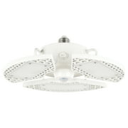 Great Value LED Daylight Garage Light, 80-Watt (8000-Lumen), Motion Sensor Included, E26 Screw-in Base