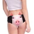 thumbnail image 2 of Gibobby Tangas de mujer sexy Ropa interior de mujer Bragas divertidas para mujeres Ideas de regalos para Regalos de San Valentín(Rosa,M), 2 of 5