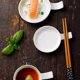 thumbnail image 3 of Plato for mojar salsa de soja for sushi, guarnición de cocina y servicio de postres, etc., 3 of 6