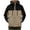 Camel, variant on Mens 3 in 1 Outdoor Jacket Waterproof Windproof Detachable Inner Fleece Hooded Hiking Mountain Shell Coat