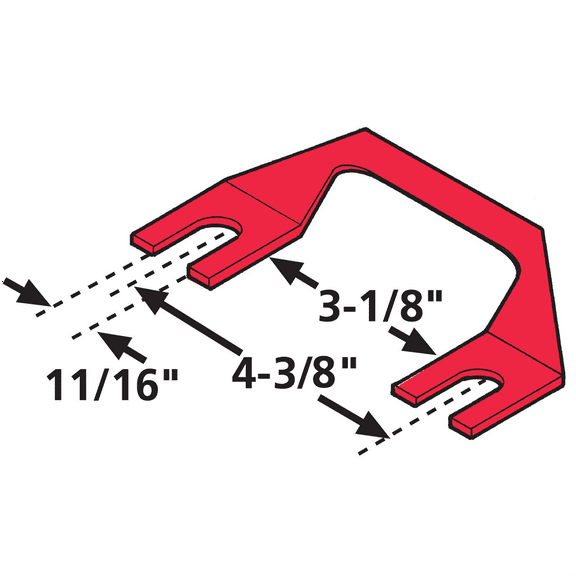Specialty Products Company TANDEM SHIM- IHC 1/16" (6)
