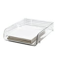 thumbnail image 2 of Oubit File Document Rack,A4 Paper Storage Box Stackable Paper Storage Box File Paper Tray Stylish and Modern, 2 of 9