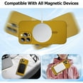 thumbnail image 2 of Magnetic for iPhone 12 Pro Max Case for Women, Shockproof Matte Luxury Metallic Luster Design with Full Camera Lens Protector, Compatible with Magsafe Case for iPhone 12 Pro Max 6.7"-Gold, 2 of 14