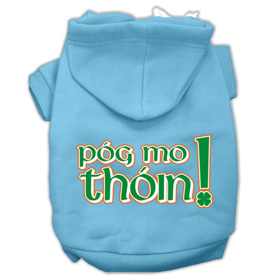 Pet Dog Cat Hoodie Screen Printed, "Pog Mo Thoin!"