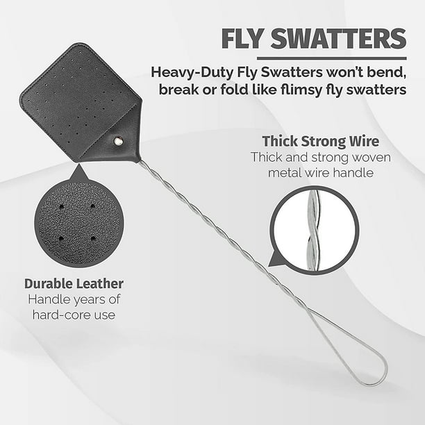 Metal fly sale swatter