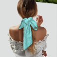 thumbnail image 5 of Easygdp Seashell And Starfish Neck Scarf Printed Scarves Head for Women'S Fashion Satin Scarfs For Bag Hair for Dating, Travel, 5 of 6