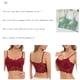 thumbnail image 5 of Popvcly - Camisola de encaje para mujer, tirantes finos, sujetador bandeau sin aros, top corto con almohadillas, 5 of 6