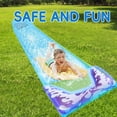 thumbnail image 4 of KOPPOP 25ft Inflatable Water Slide and Summer Slip for Kids, Outdoor Water Toys with Sprinkler and Splash Pad Mats, 4 of 7