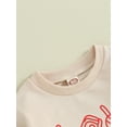 thumbnail image 6 of Bslissey Kids Baby Boy Girl Valentine's Day Sweatshirt Long Sleeve Letter Print Pullover Tops Toddler Crew Neck Loose Hoodie Casual Daily Clothes 6M 12M 18M 24M 3T 4T, 6 of 9