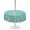 Cyan, Gold, Sky Blue, Sand, variant on Outdoor Tablecloth with Umbrella Hole for Patio/Picnic/Party/Camping, Ocean Conch Shell Waterproof Table Cloth Rectangle Table Cover Washable, Coastal Seahorse Coral Bows Retro Pink (60"x 120")