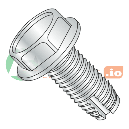 

8-32 x 1/4 Type 1 Thread Cutting Screws / Unslotted / Hex Washer Head / Steel / Zinc (Quantity: 10 000 pcs)